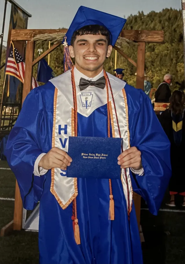Tristen Regla, a College+ student at Project Youth+